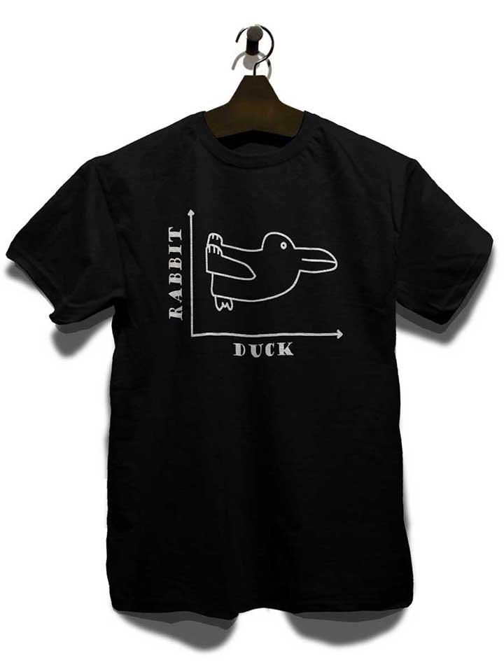 rabbit-duck-t-shirt schwarz 3