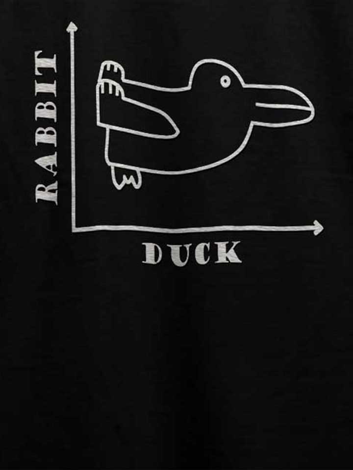 rabbit-duck-t-shirt schwarz 4