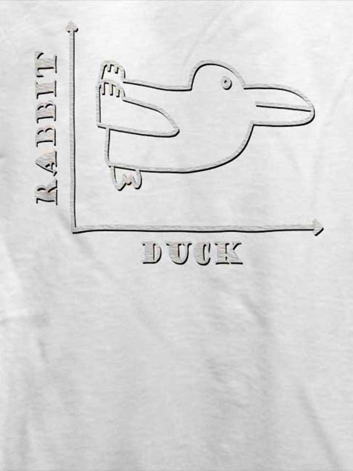 rabbit-duck-t-shirt weiss 4