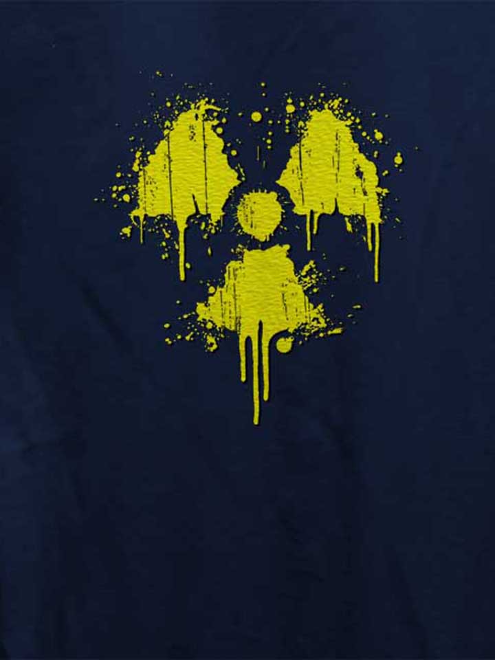 radioactive-logo-damen-t-shirt dunkelblau 4