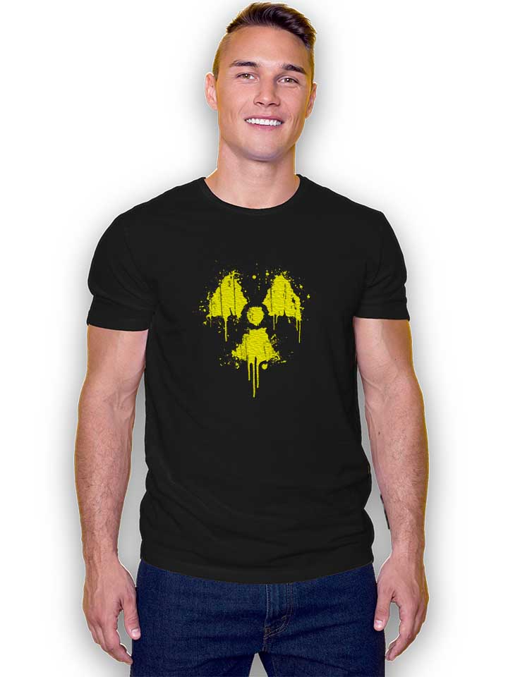 radioactive-logo-t-shirt schwarz 2