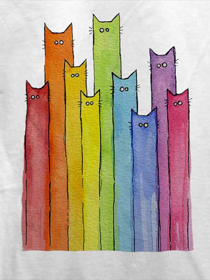 rainbow-cats-t-shirt weiss 4