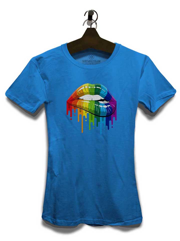 rainbow-lips-damen-t-shirt royal 3