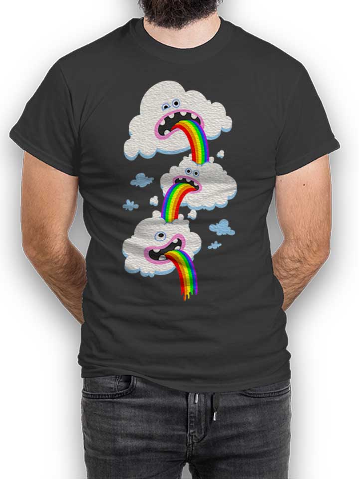 Rainbow Overload T-Shirt grigio-scuro L