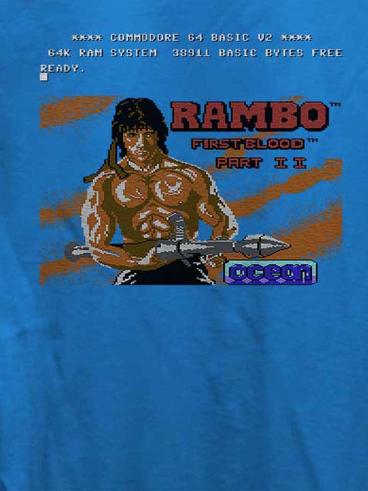 rambo-first-blood-damen-t-shirt royal 4