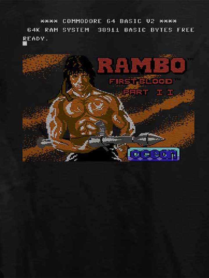 rambo-first-blood-damen-t-shirt schwarz 4