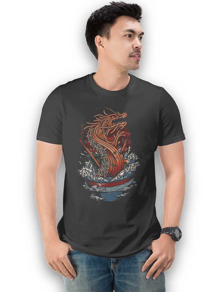 ramen-dragon-t-shirt dunkelgrau 2