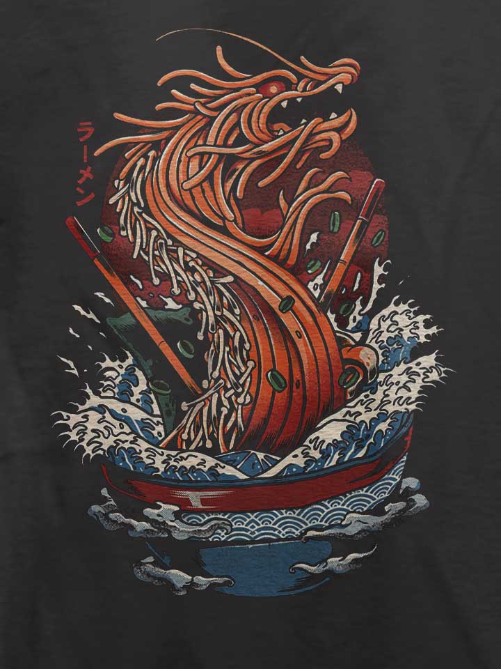 ramen-dragon-t-shirt dunkelgrau 4