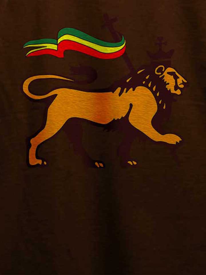 rasta-lion-flag-t-shirt braun 4