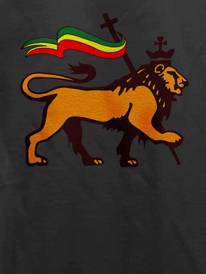 rasta-lion-flag-t-shirt dunkelgrau 4