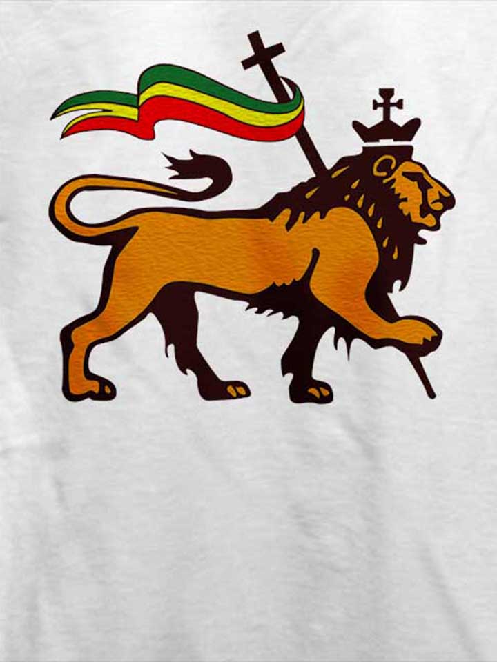 rasta-lion-flag-t-shirt weiss 4