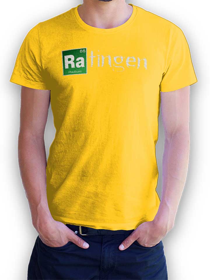 Ratingen T-Shirt gelb L