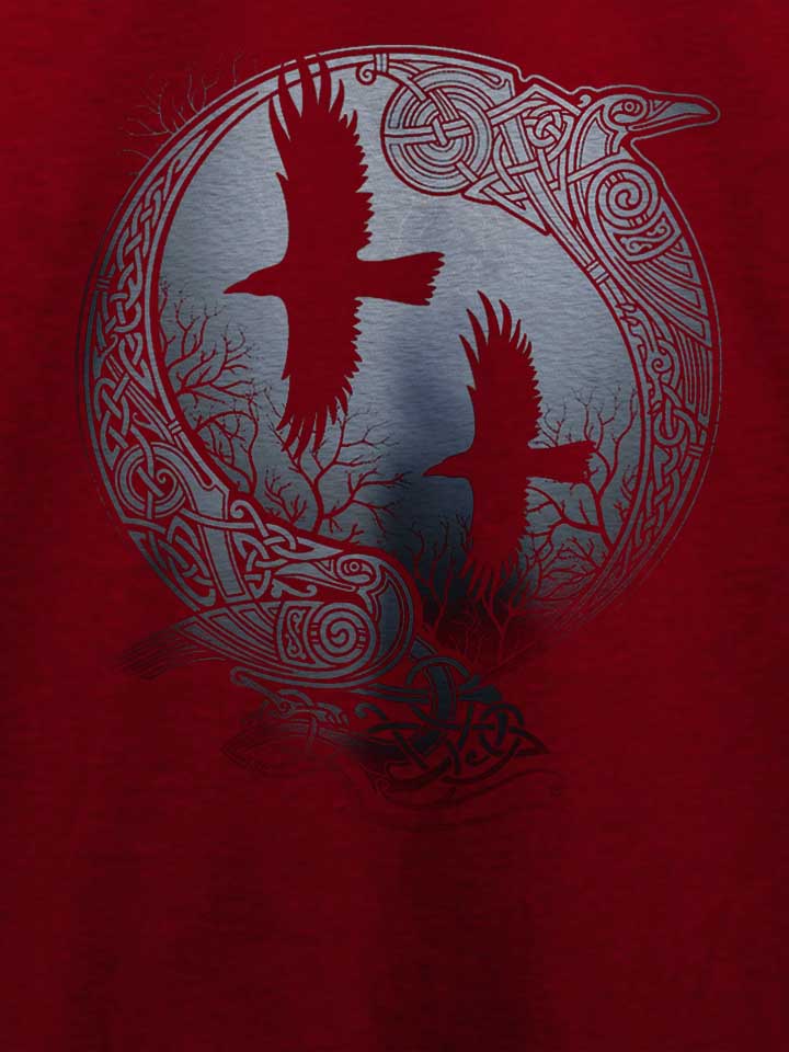 raven-odin-t-shirt bordeaux 4