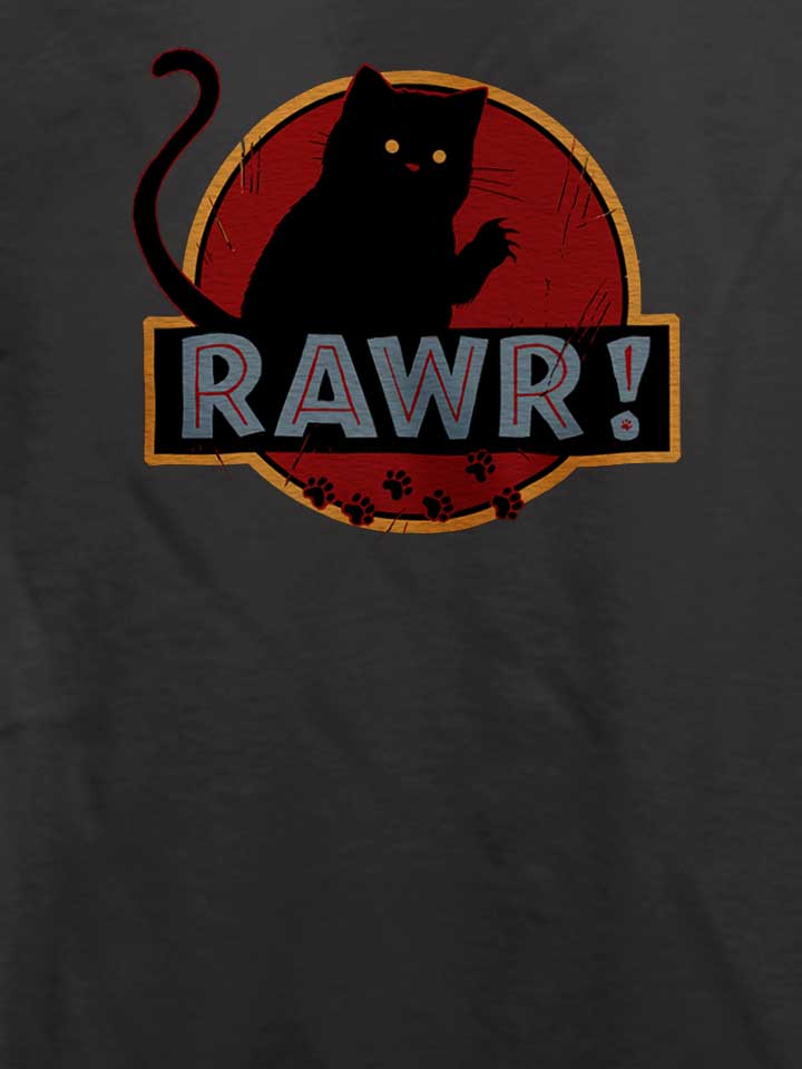 rawr-jurrasic-cat-t-shirt dunkelgrau 4