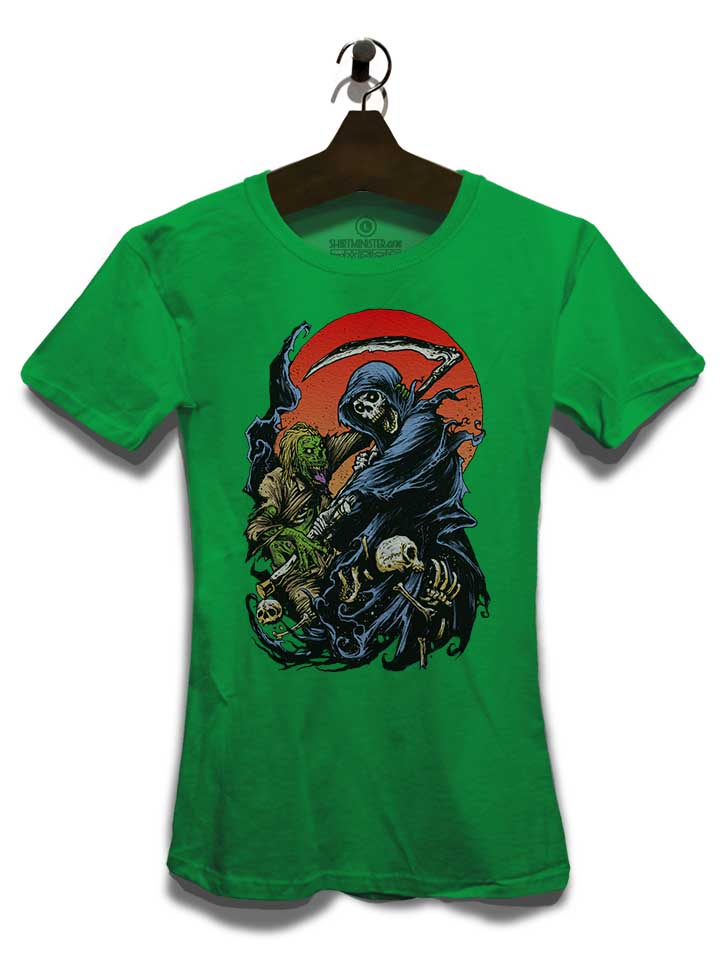 reaper-zombie-damen-t-shirt gruen 3