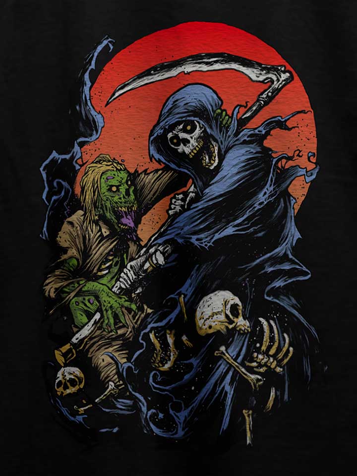 reaper-zombie-t-shirt schwarz 4