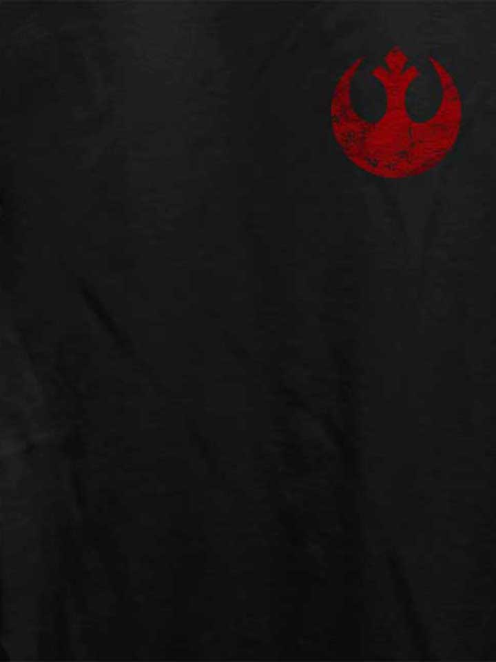rebel-alliance-logo-chest-print-damen-t-shirt schwarz 4