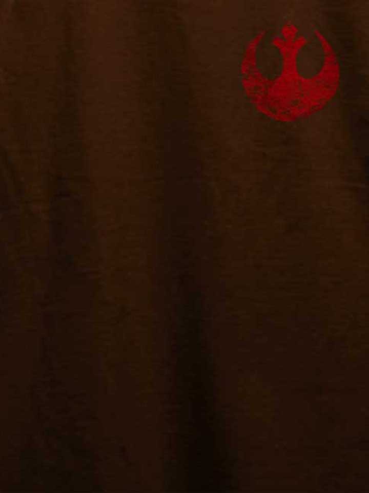 rebel-alliance-logo-chest-print-t-shirt braun 4