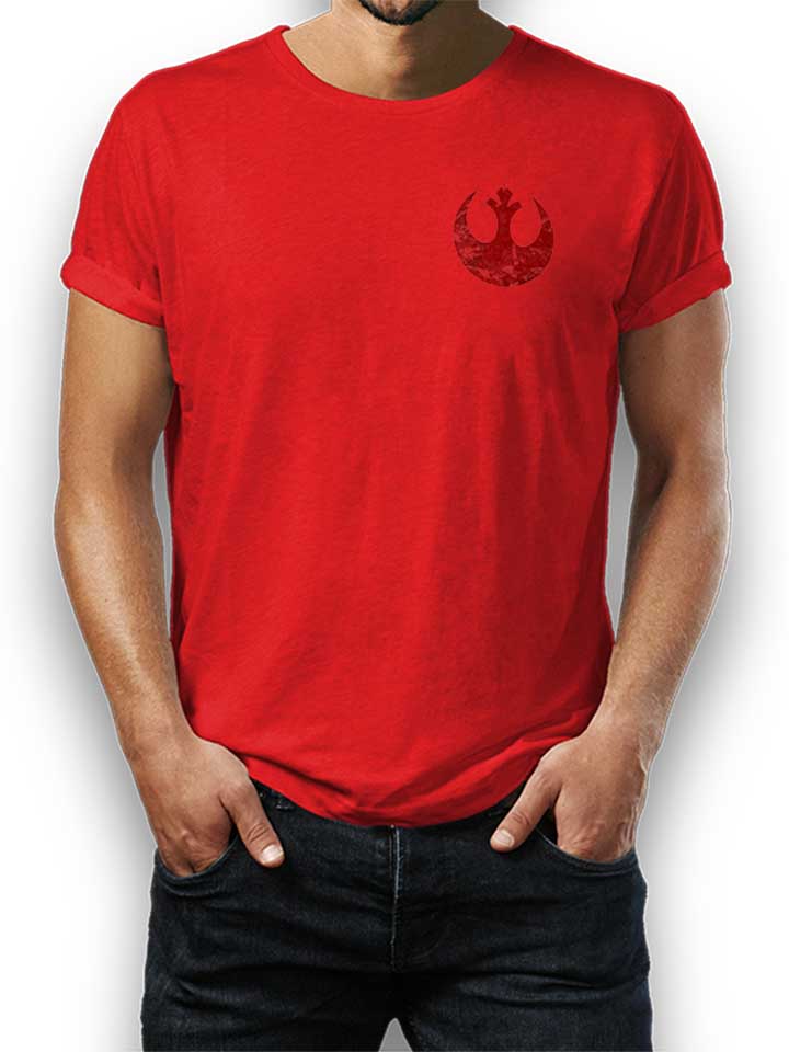 Rebel Alliance Logo Chest Print T-Shirt rot L