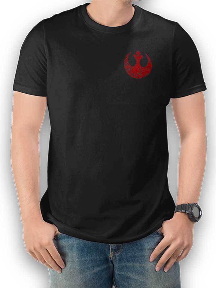 Rebel Alliance Logo Chest Print Kinder T-Shirt schwarz...