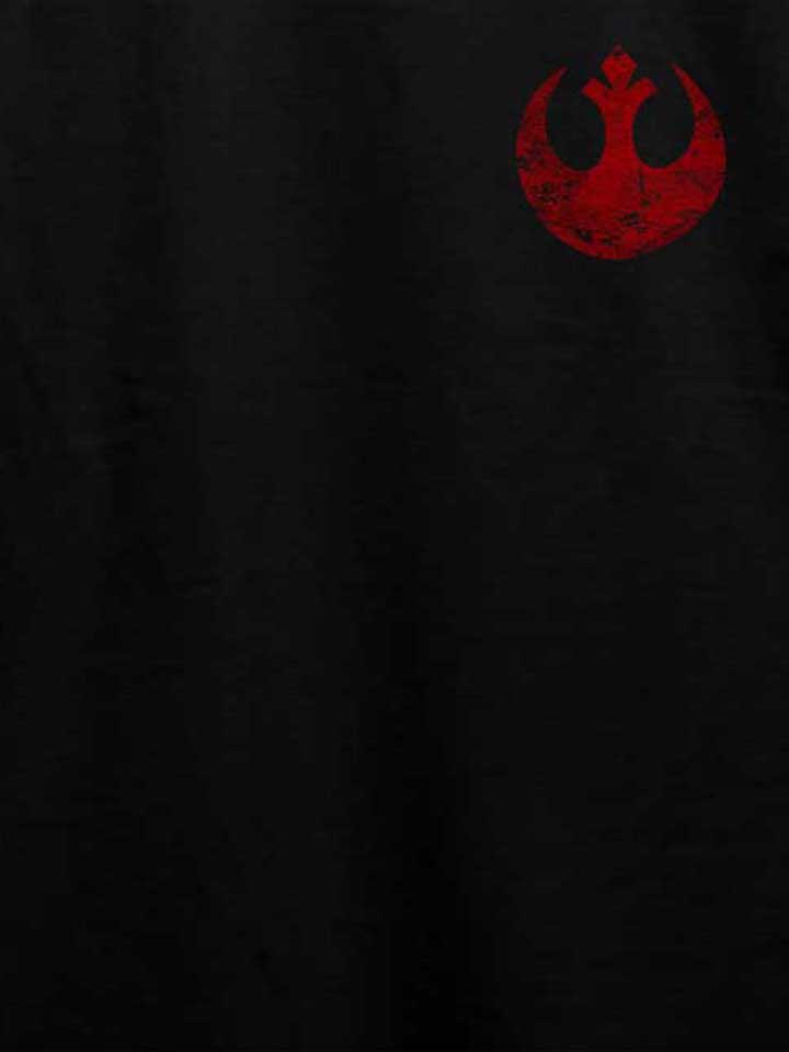 rebel-alliance-logo-chest-print-t-shirt schwarz 4