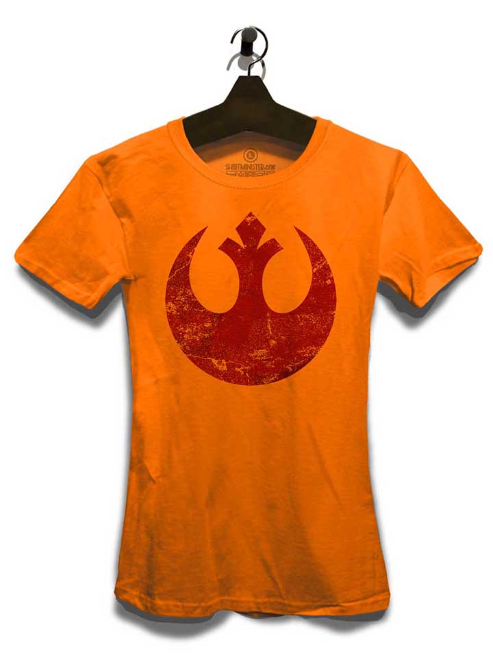 rebel-alliance-logo-damen-t-shirt orange 3