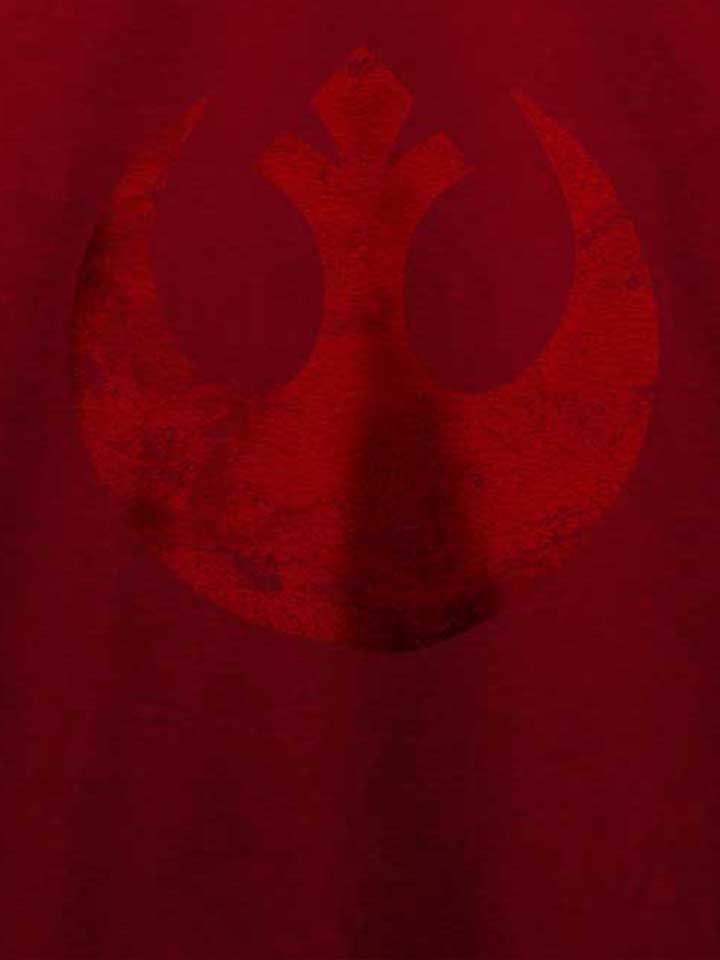 rebel-alliance-logo-t-shirt bordeaux 4