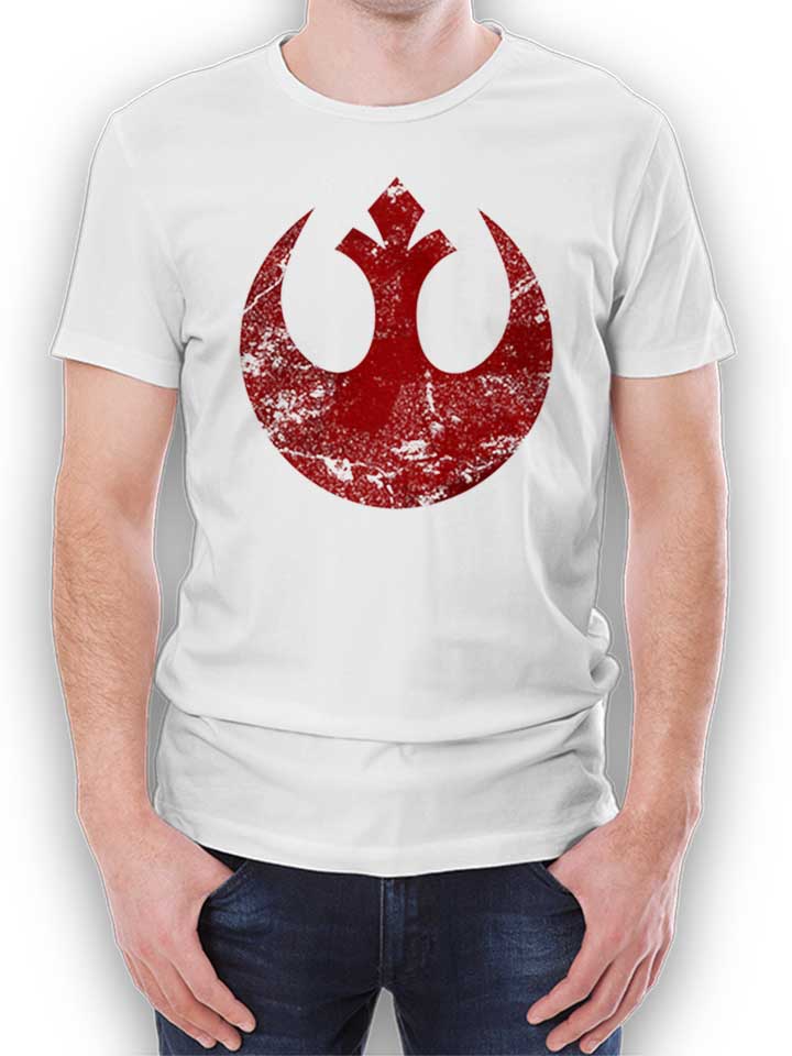Rebel Alliance Logo T-Shirt blanc L