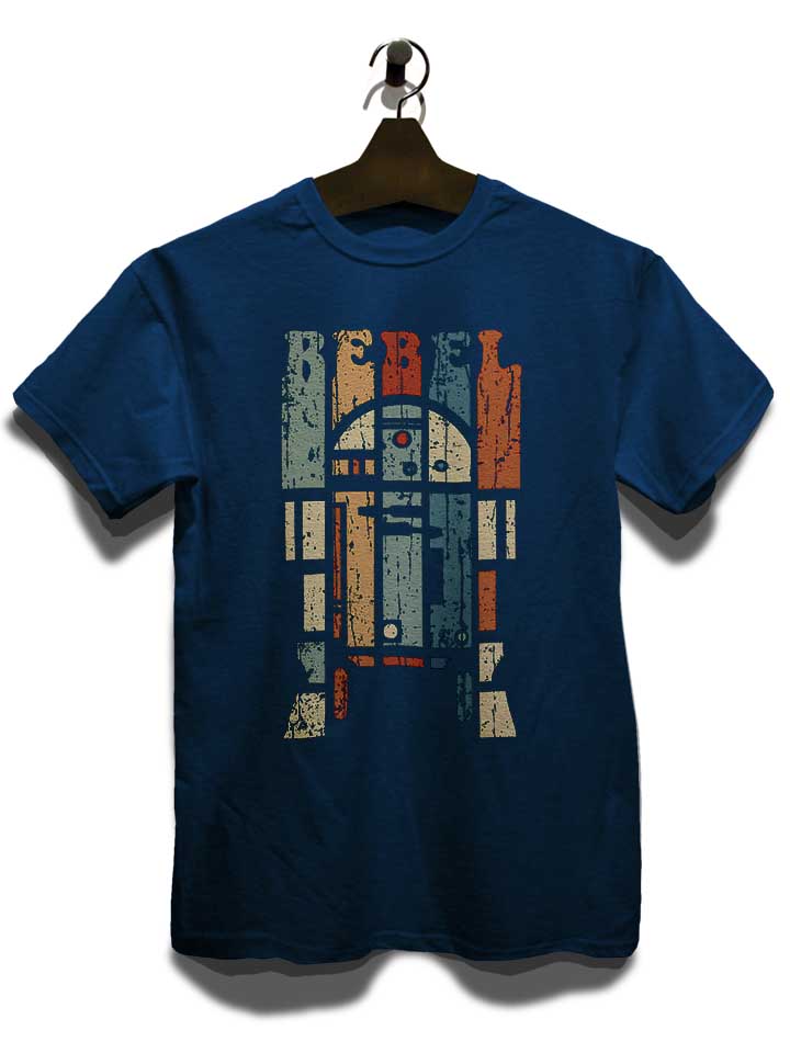 rebel-droid-t-shirt dunkelblau 3