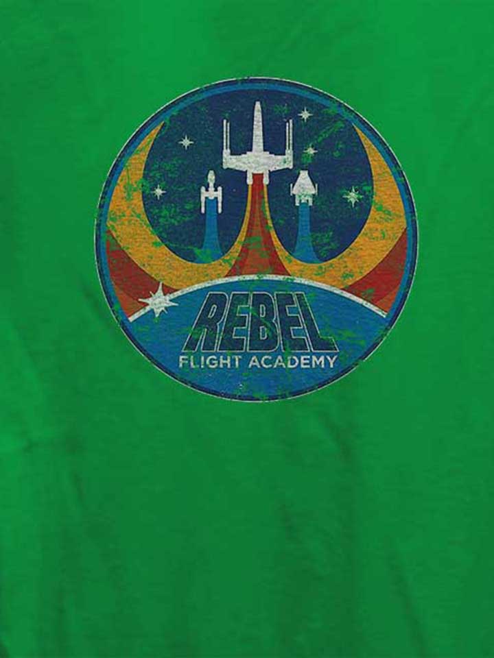 rebel-flight-academy-vintage-damen-t-shirt gruen 4