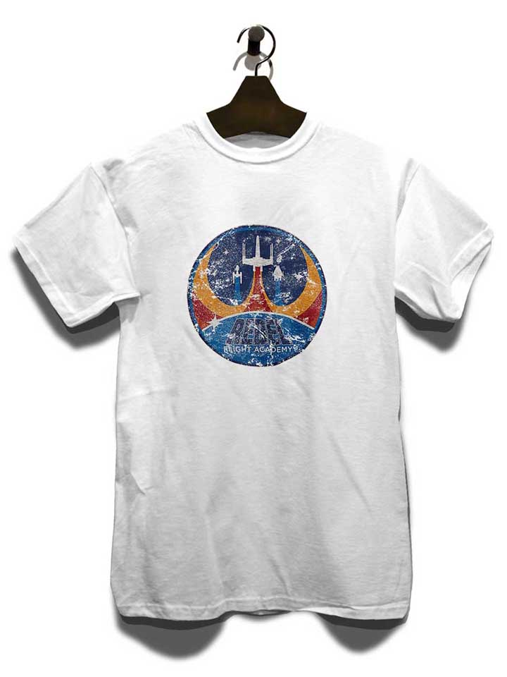 rebel-flight-academy-vintage-t-shirt weiss 3