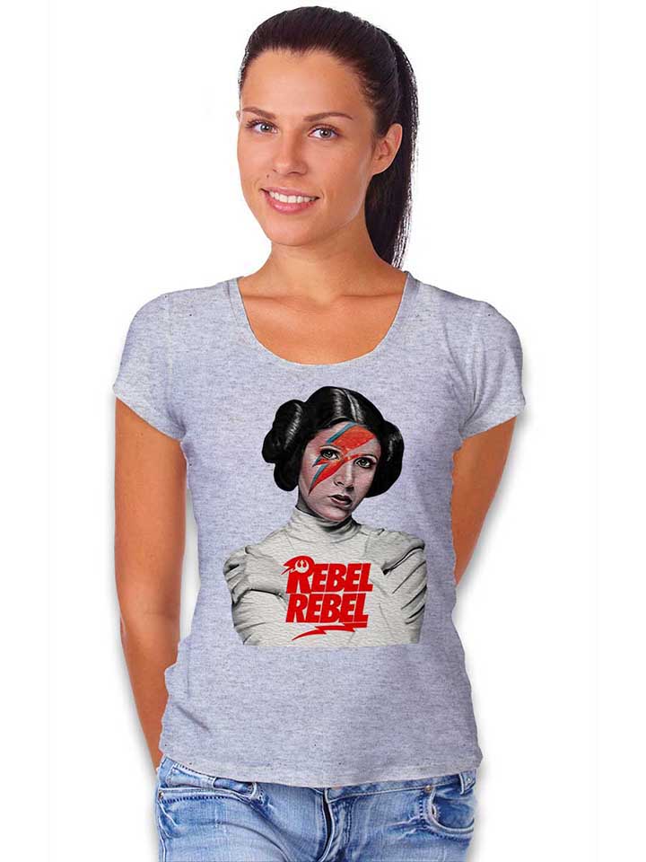 rebel-rebel-leia-damen-t-shirt grau-meliert 2