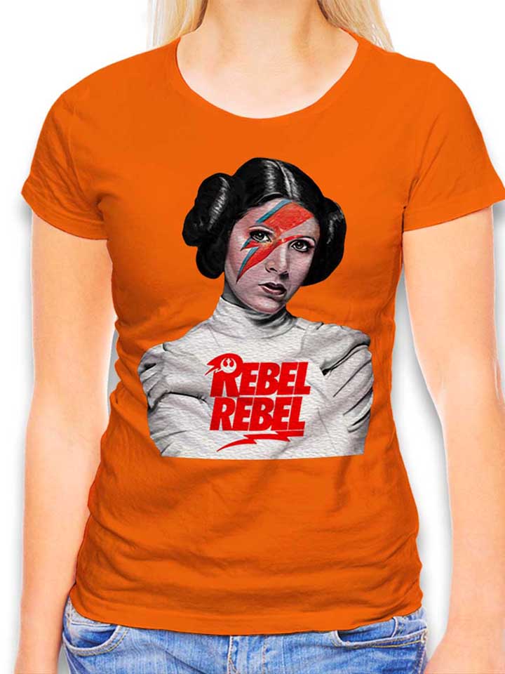 rebel-rebel-leia-damen-t-shirt orange 1