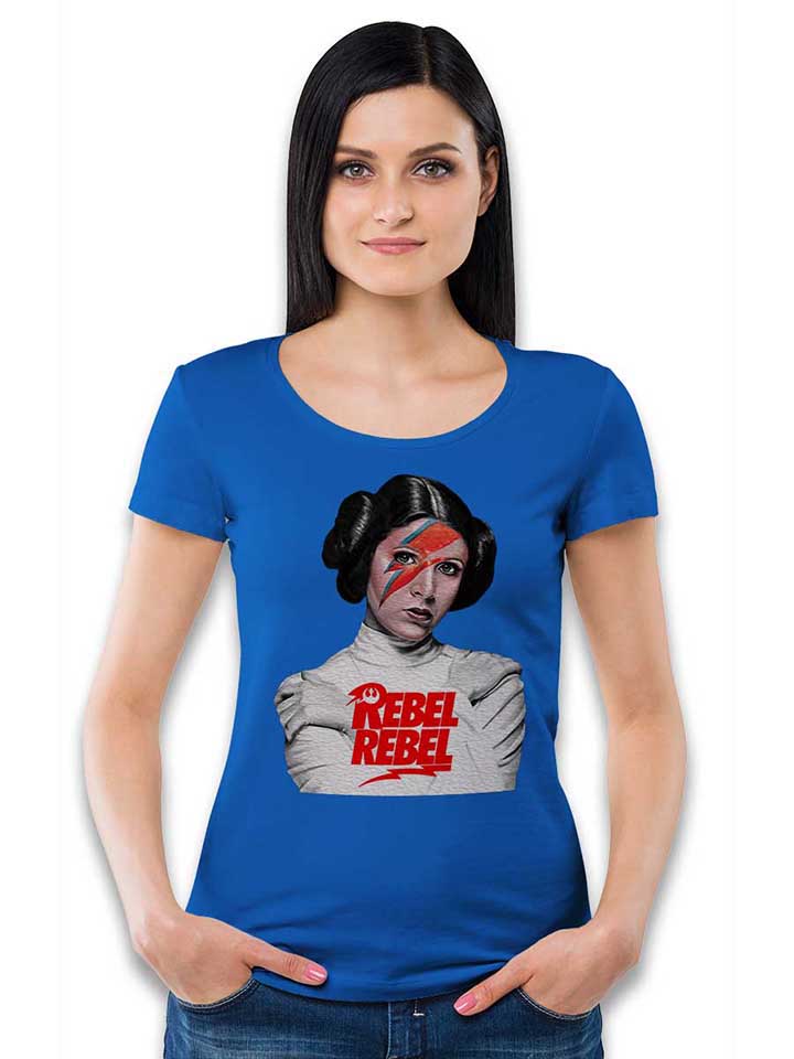 rebel-rebel-leia-damen-t-shirt royal 2