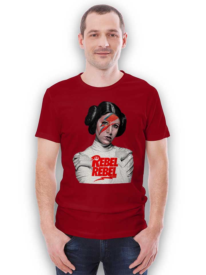 rebel-rebel-leia-t-shirt bordeaux 2