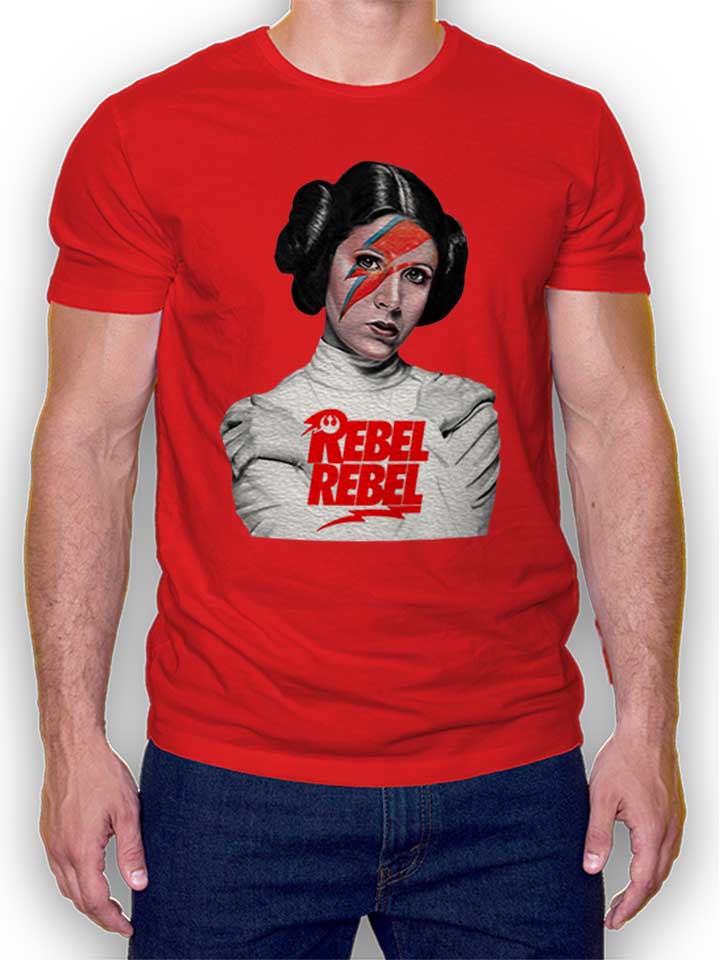 Rebel Rebel Leia T-Shirt red L