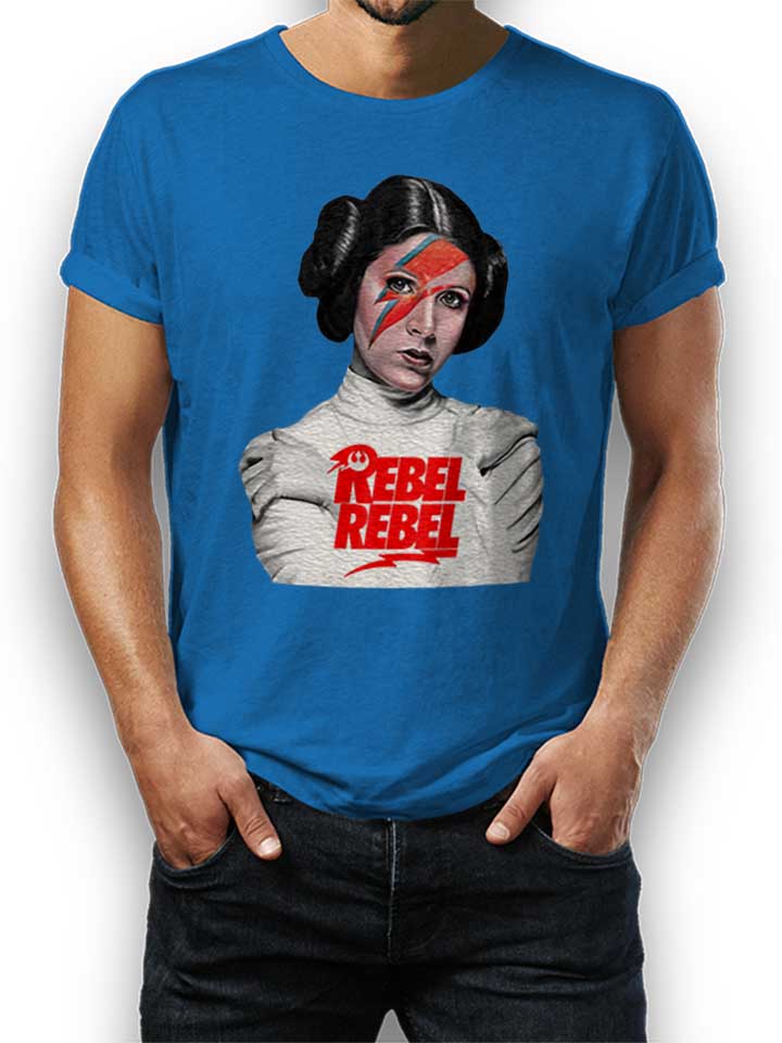 Rebel Rebel Leia Kinder T-Shirt royal 110 / 116