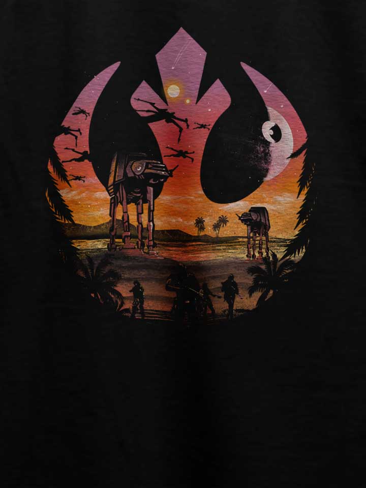 rebellion-sunset-t-shirt schwarz 4
