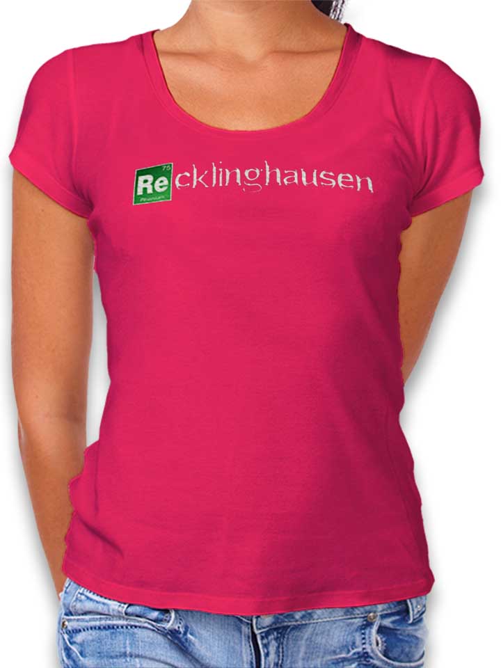 Recklinghausen Damen T-Shirt fuchsia L