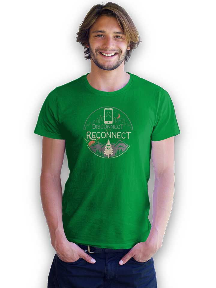 reconnect-t-shirt gruen 2
