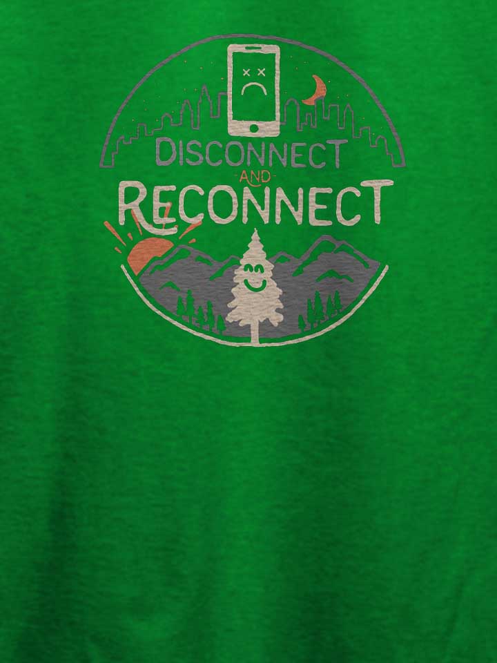 reconnect-t-shirt gruen 4