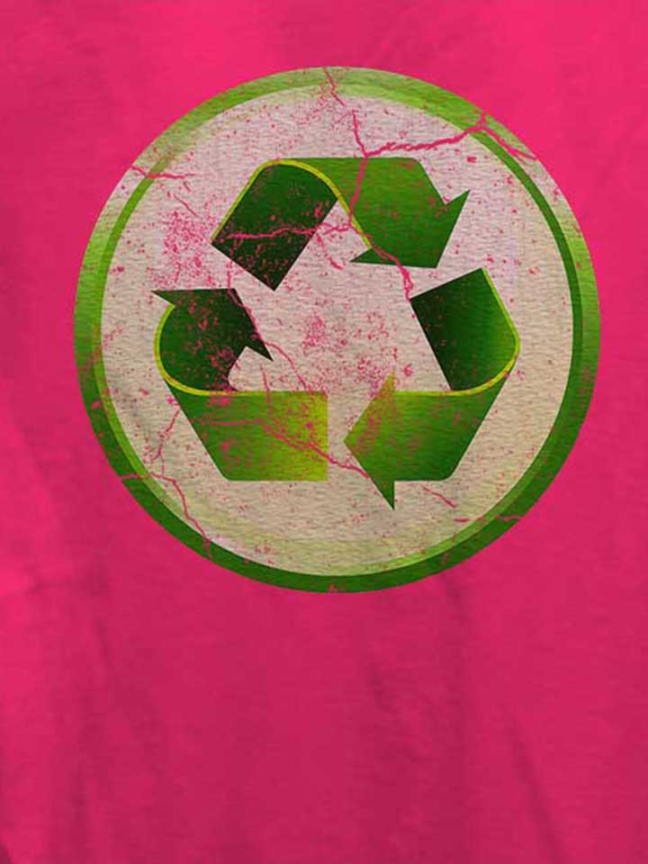 recycle-02-vintage-damen-t-shirt fuchsia 4