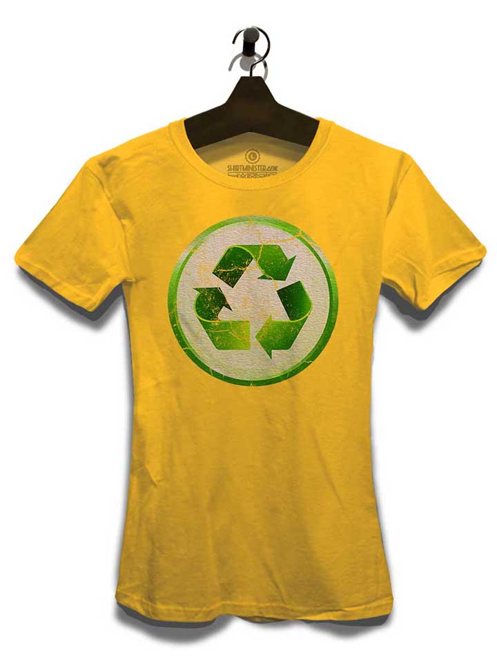 recycle-02-vintage-damen-t-shirt gelb 3