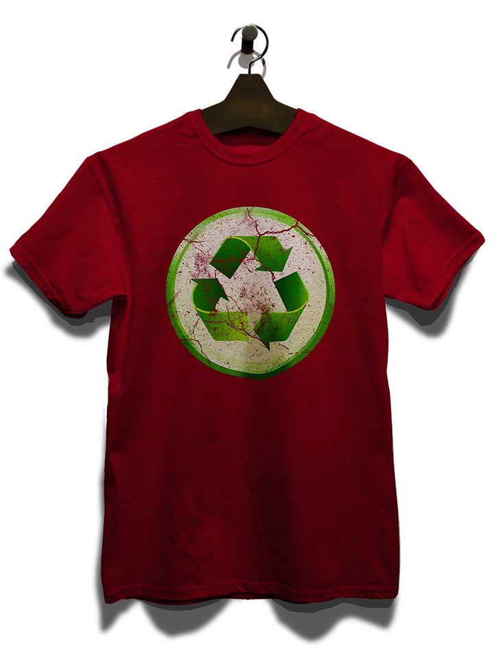 recycle-02-vintage-t-shirt bordeaux 3