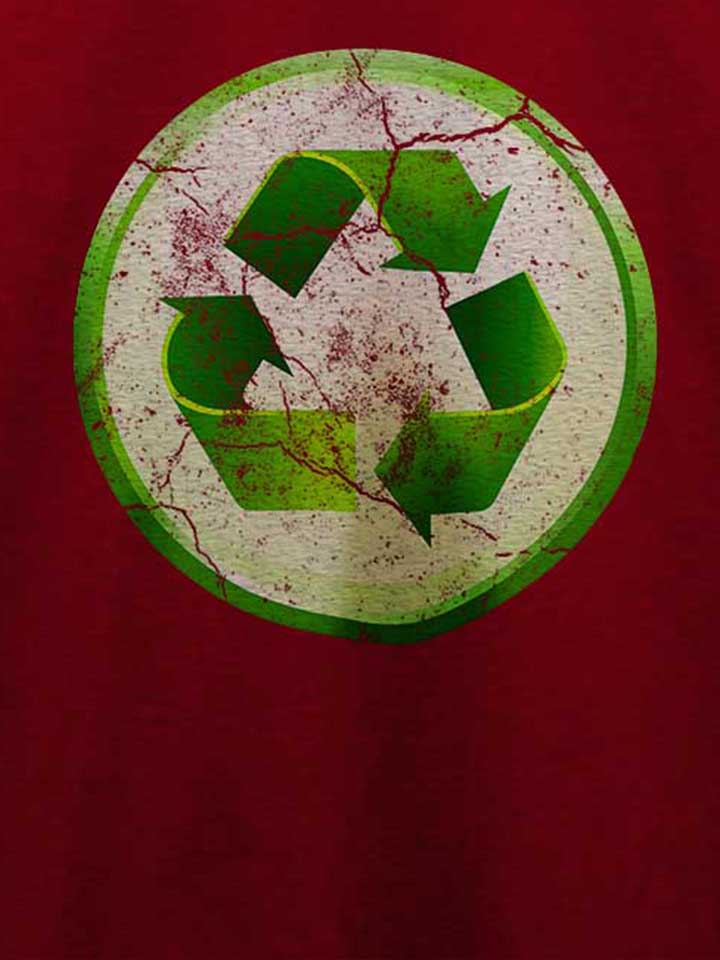 recycle-02-vintage-t-shirt bordeaux 4