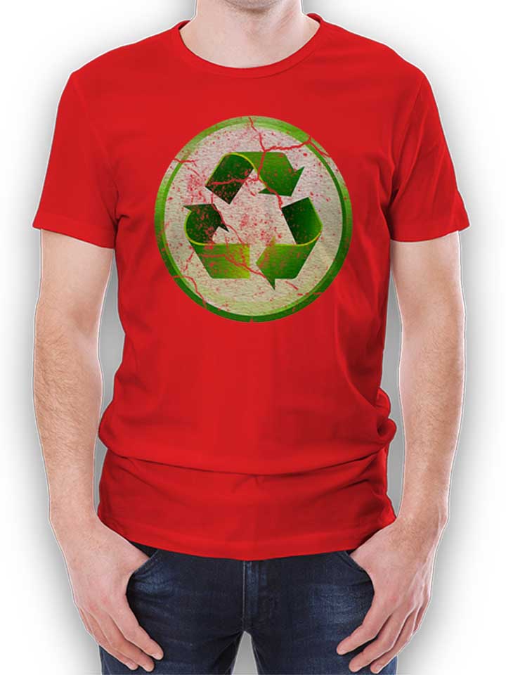 Recycle 02 Vintage T-Shirt red L