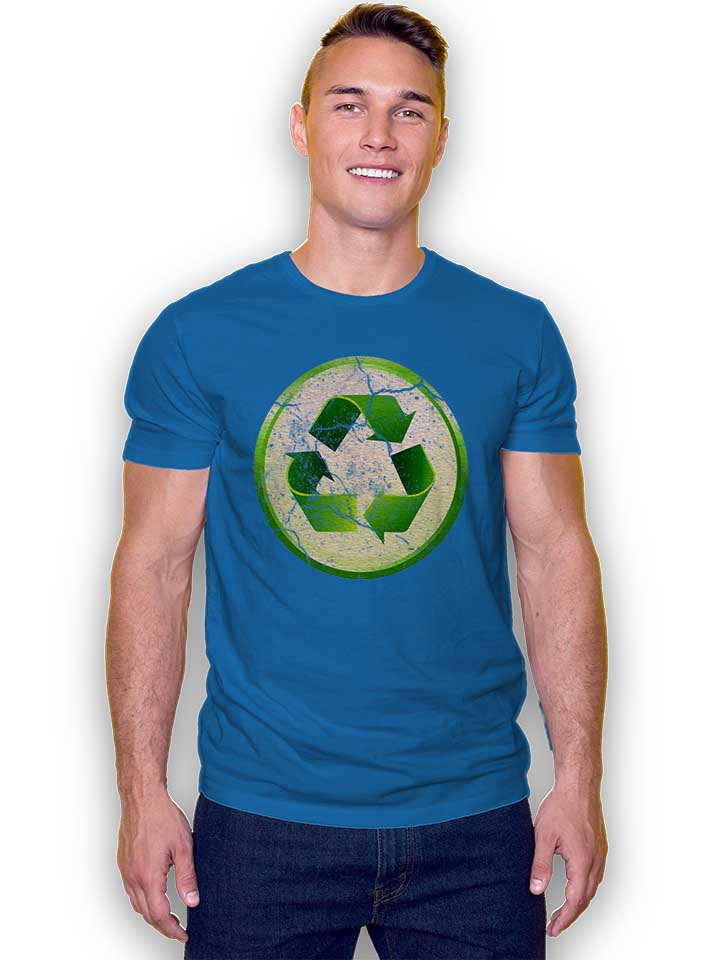 recycle-02-vintage-t-shirt royal 2