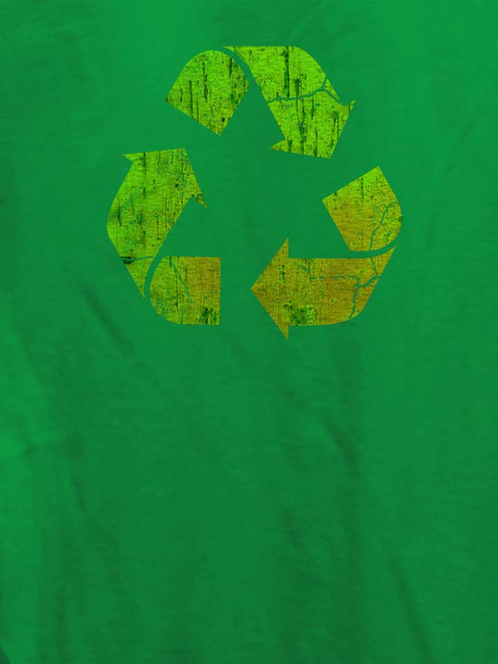 recycle-vintage-damen-t-shirt gruen 4
