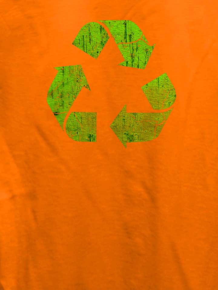 recycle-vintage-damen-t-shirt orange 4