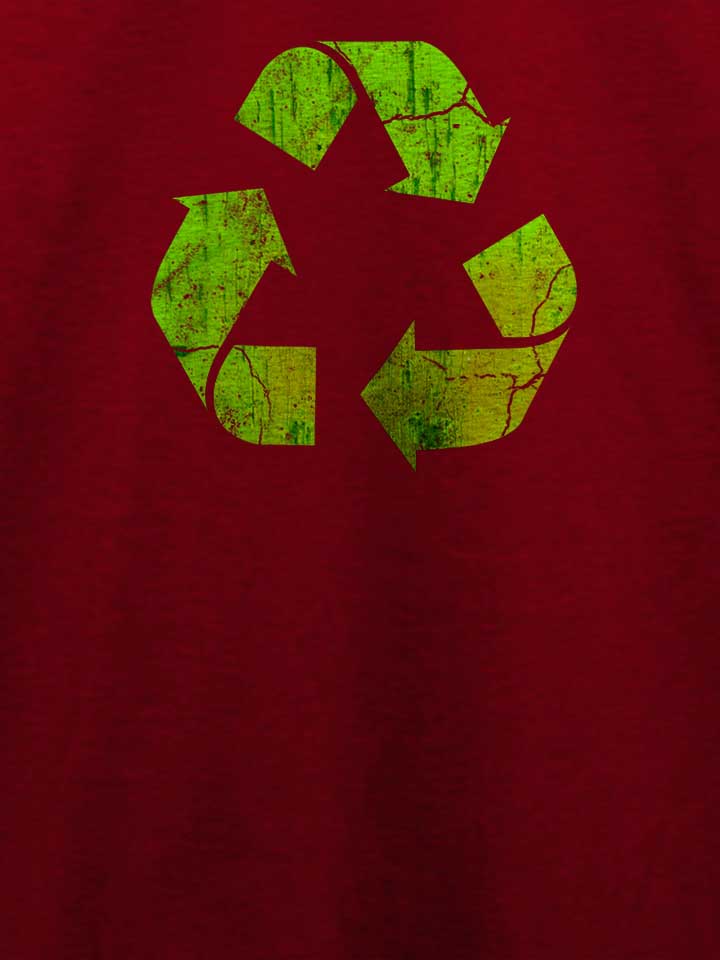 recycle-vintage-t-shirt bordeaux 4